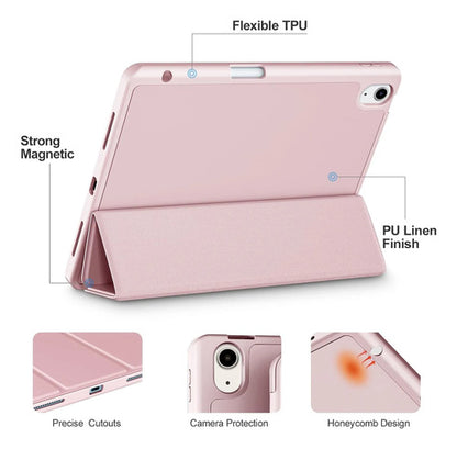 Funda Para iPad Air 11'' 7ma/6ta Gen Y 10.9'' Rosa Claro
