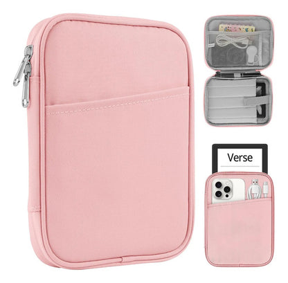 Funda De Tela Para Kindle De 6 Y 7 Pulgadas Rosa