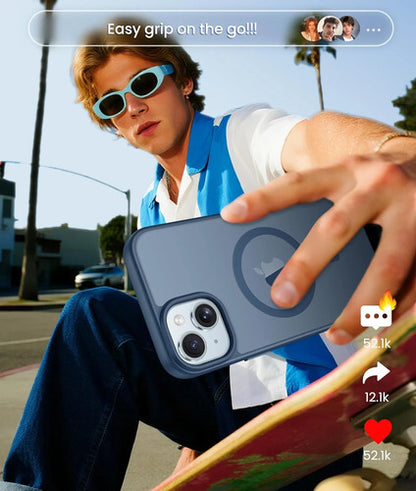 Funda Para iPhone 15, 14 Y 13 Azul