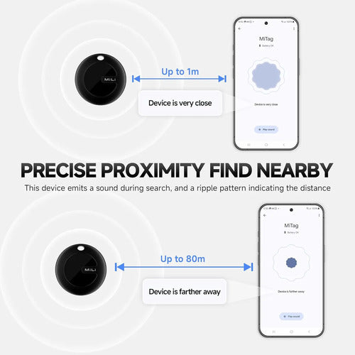 Mili Mitag Tracker Bluetooth Para Android, Localizador