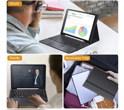 Funda Con Teclado Retroiluminado Para Lenovo Tab M10 Hd (... Negro