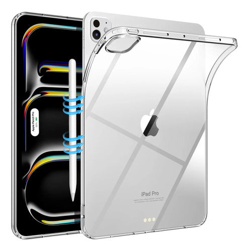 Funda Transparente Para iPad Pro 11 Pulgadas (m4) 2024 Claro
