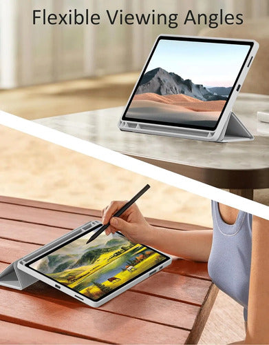 Funda Para Samsung Galaxy Tab S10lite, S10fe, S9fe Gris
