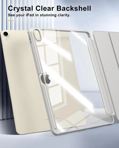 Funda Para iPad Air 13'' Con Soporte Para Lápiz Gris