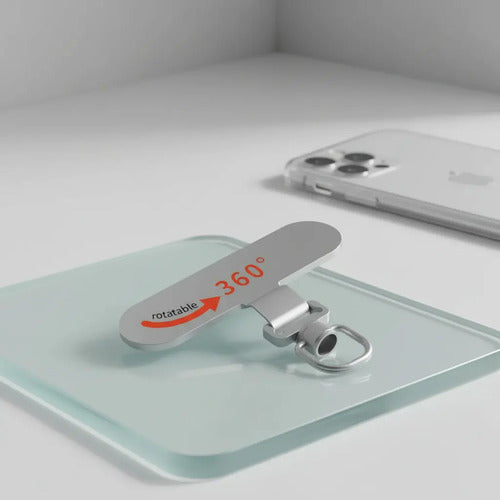 Gancho Pestaña Lengueta Giratoria 360 Para Enganche De Cel