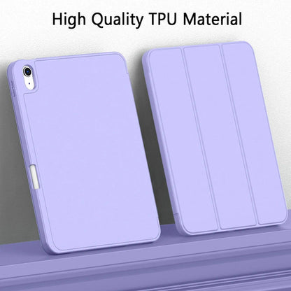 Funda Para iPad A16 Con Soporte Y Porta Lápiz Lila