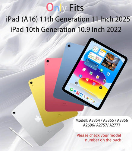 Funda Con Teclado Para iPad (a16) 11th/10th Gen (11/10.9) Gris
