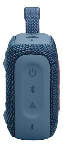Altavoz Portátil Jbl Go4 Con Bluetooth Impermeable Negro Azul