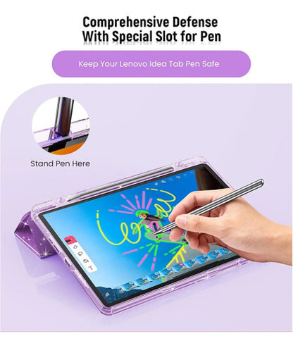 Funda Para Lenovo Idea Tab 11 Con Soporte Violeta