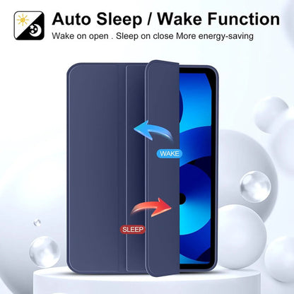 Funda Para iPad A16 10 (10.9 ) Y 11 Gen (2022-2025) Azul Oscuro