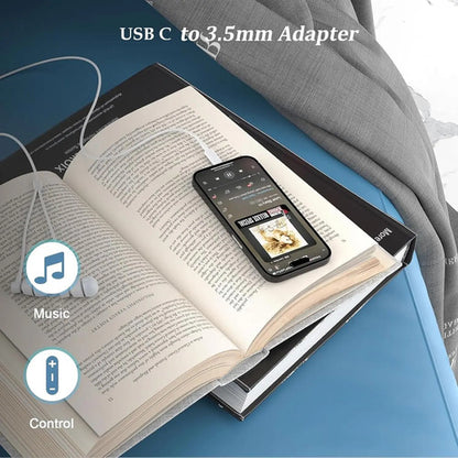 Adaptador Auxiliar Auriculares Usb-c A 3.5mm