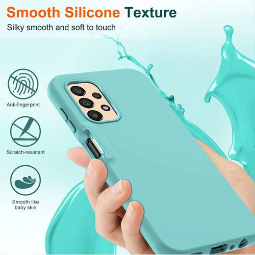 Funda Samsung Galaxy A13 Con Dos Protectores De Pantalla