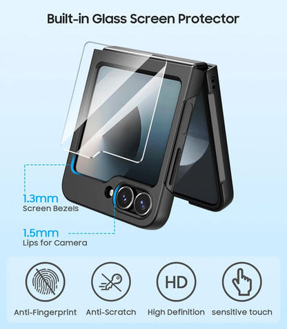 Funda Para Samsung Galaxy Z Flip 6/7 Fe Negro