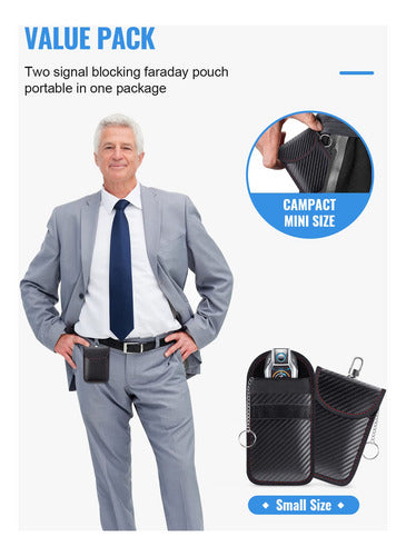 Fundas Protectoras De Señal Para Llaves De Auto Color