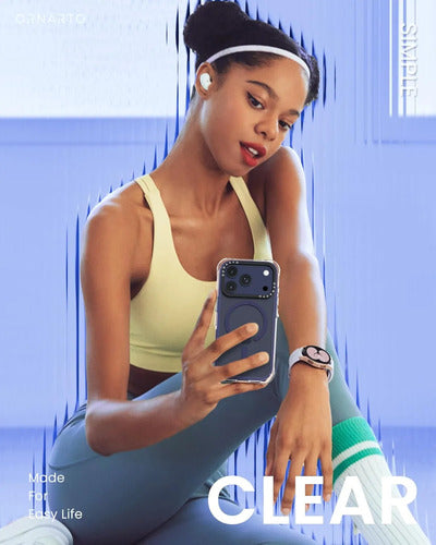 Funda Ornarto Air Para iPhone Pro Max Azul Marino