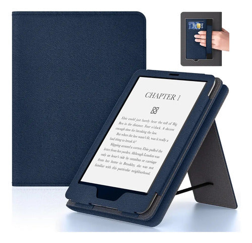 Funda Lainergie Para Kindle 6'' 11ª Gen, Cuero Pu, Soport...