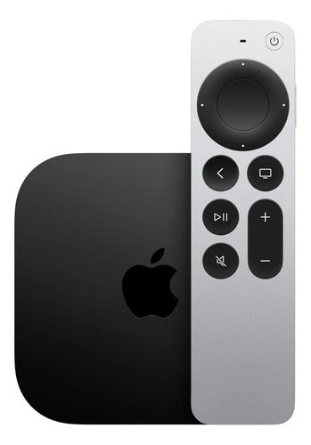 Apple Tv 4k  Wi-fi 64 Gb (3ra Generación) Negro Siri Remote