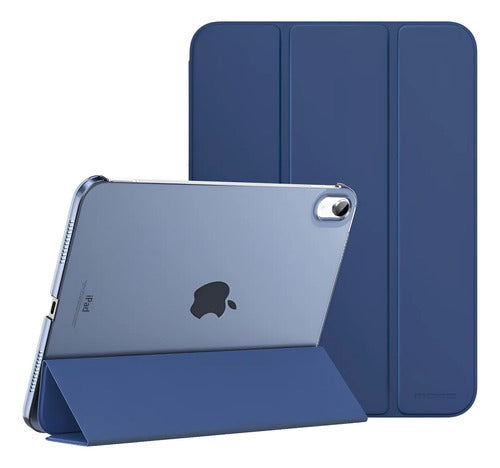 Funda Azul iPad (a16) 11a Generación 11'' 2025 Y 10.9'' 2022 Azul, Translucida
