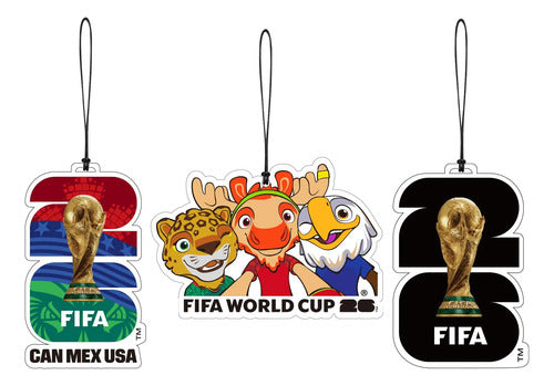 Ambientadores De Auto Fifa World Cup 2026 Marrón Fresco