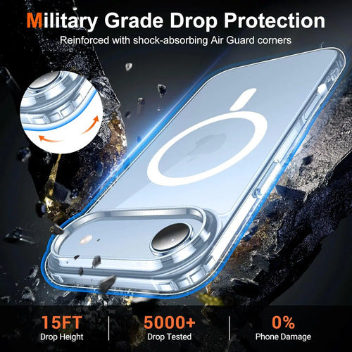 Funda Para iPhone 17 Air 6.5  Transparente Transparente
