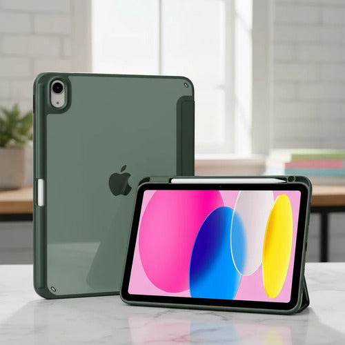 Funda Para iPad (a16) 11a Gen 2025 Y 2022 Verde Lima