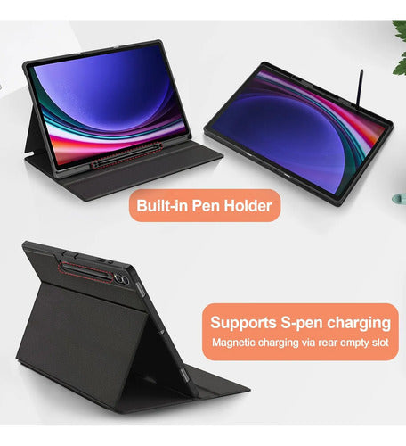 Funda Para Samsung Galaxy Tab S10/s9 Ultra Negro