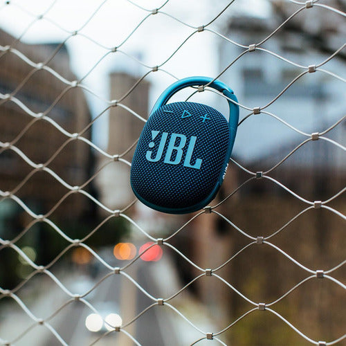 Jbl Clip 4: Altavoz Bluetooth Ultracompacto E Impermeable Azul