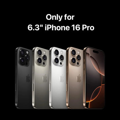 Funda Protegida Para iPhone 16 Pro Con Correa Cruzada, Gr... Titanio Nombre Del Diseño