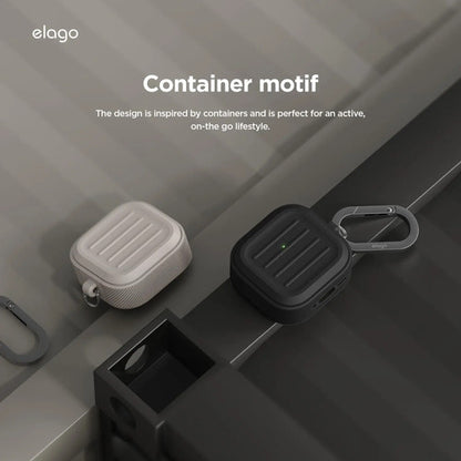 Funda Elago Armor Para AirPods 4 Negro