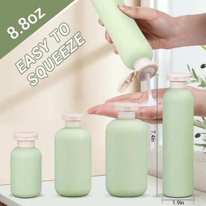 Pack De 3 Botellas Recargables Para Viajes Y Camping
