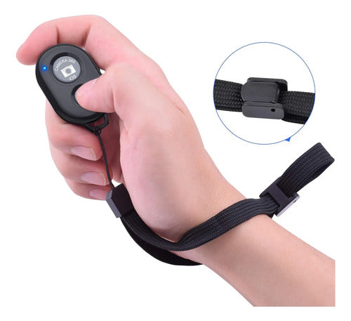 Control Remoto Para Cámara De Smartphone Zttopo Negro