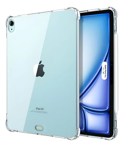Funda Transparente Para iPad Air 11' (m2) 2024 Claro