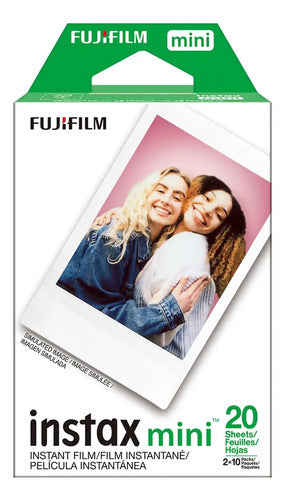 Fujiinstax Mini: Paquete De 40 Fotografías Instantáneas Color
