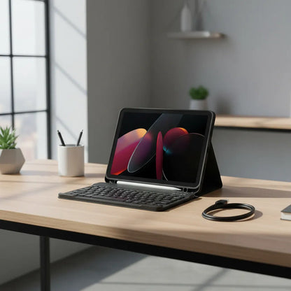 Funda Con Teclado Para iPad (a16) 11th/10th Gen (11/10.9) Negro