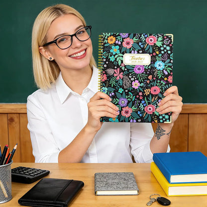 Planificador Docente Globooking Negro 2026