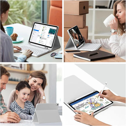Funda Con Teclado iPad De 10a/11a Gen. 11/10.9 PuLG, A16 Gris