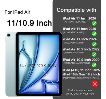 Funda Para iPad Air 11'' 7ma/6ta Gen Y 10.9'' Gris