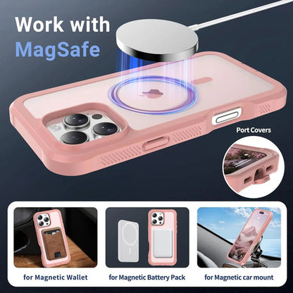 Funda Magnética Para iPhone Pro Max Rosa