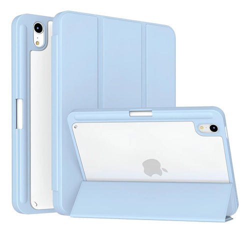 Funda Para iPad Mini 7ma Gen (a17 Pro 2024) Azul