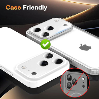 Protector De Cámara Para iPhone Pro Max Plateado