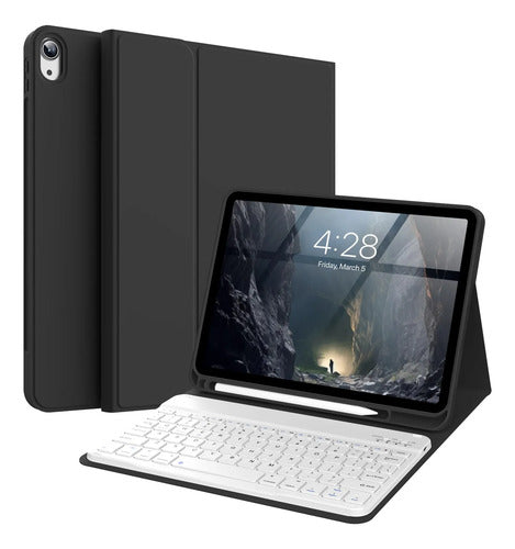 Funda Con Teclado iPad De 10a/11a Gen. 11/10.9 PuLG, A16 Negro