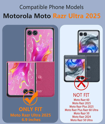 Funda Para Motorola Moto Razr Ultra 2025 Transparente