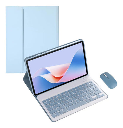 Funda Con Teclado Para Lenovo Tab K10/m10 Fhd Plus Azul