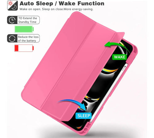 Funda Para iPad Pro 13 Pulgadas M4 (2024, 7ma Gen)