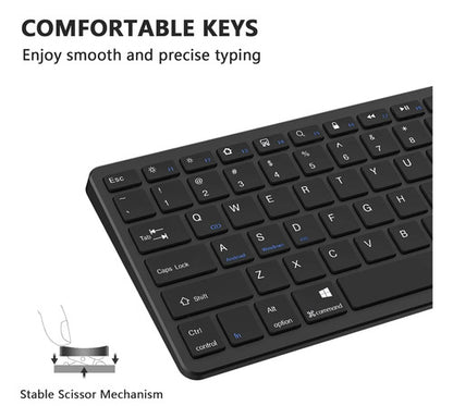 Teclado Bluetooth Taiyang Para iPad Y Dispositivos Bluetooth Negro