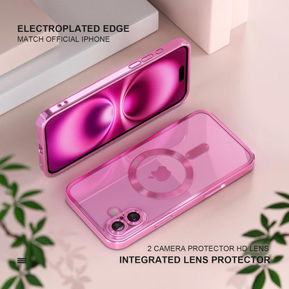 Funda Magnética Para iPhone 16 Rosa Chicle