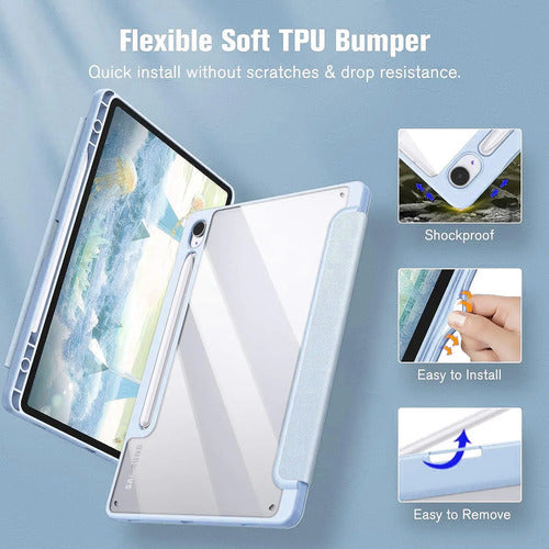 Funda Para Galaxy Tab S9/s10 Ultra Azul