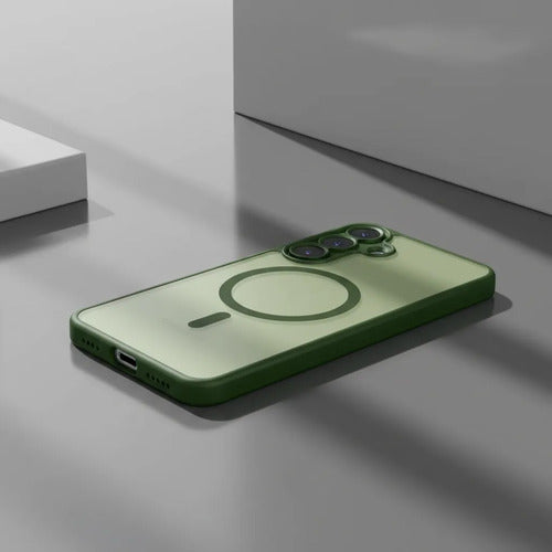 Funda Magnética Para Samsung Galaxy S25 Fe Verde
