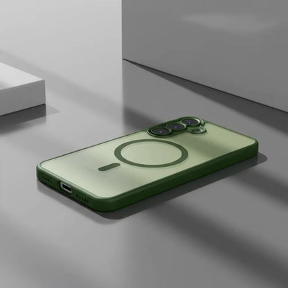 Funda Magnética Para Samsung Galaxy S25 Fe Verde