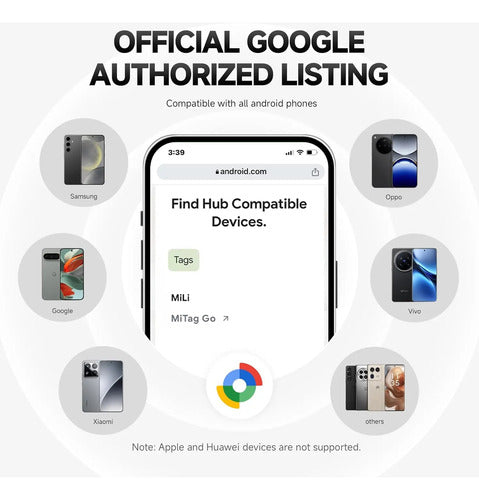 Mili Mitag Tracker Bluetooth Para Android, Localizador